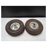 (2) 4.10/3.50-4 2 Ply Tires