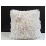Faux Fur Deco Throw Pillow