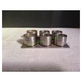 Stainless Steel Magnetic Spice Rack, 6pc