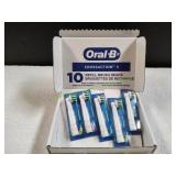 Oral-B Crossaction X 10-Refill Brush Heads