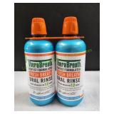 TheraBreath Dentist Formulation Oral Rinse, 2pk