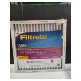 Filtrete 1550 Merv12 Filter, 20x25x4