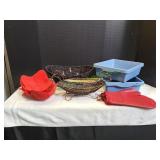 Wicker Basket & More