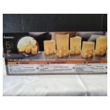 Fusion 5 Fairy Light LED Candles, Gold