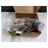 Brushed Nickel Bathroom Sink Faucet