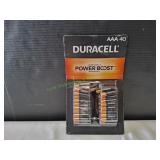 Duracell AAA Battery Pack, 40ct