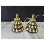(2) ScentSationals Holiday Christmas Tree Warmer