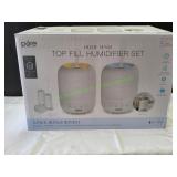 Pure Enrichment Hume Sense Top Fill Humidifier Set