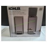 Kohler 6L Step Stainless Steel Can, 2pk