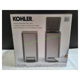Kohler 6L Step Stainless Steel Can, 2pk