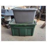 (2) Storage Totes w/ Lids