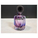 Vtg Fifth Avenue Crystal Perfume Bottle