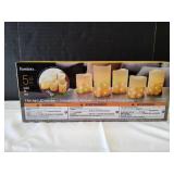 Fusion 5 Fairy Light LED Candles, Gold
