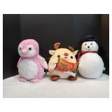 (3) Stuffed Animals/Squishmellow