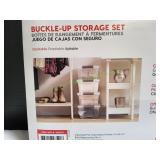 (7) 12.9Qt Buckle-Up Storage Totes w/ Lids