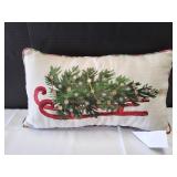 Christmas Tree Throw Pillow