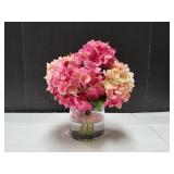 Floral Vase w/ Faux Flowers