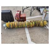 General Electric Manhole Blower w/Flexible Duct