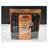 Bic Soft Feel Pens, 34ct