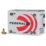 Federal Champion Training 9mm Luger, 500ct