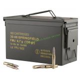 PPU 30-06SPRG 150gr FMJ, 500ct
