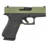 Glock G43X 9mm Pistol, Bayou Green