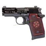 Sig Sauer P938 Engraved Texas Edition 9mm Pistol