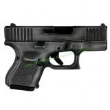 Glock G26 Gen5 9mm Pistol, Distressed Silver