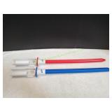(2) Nerf Wii Lightsabers
