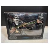 Star Wars The Black Series Speeder Bike w/ Scout