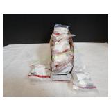 (23) Smart Cap White Closet Bolt Covers