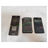 (3) Casio & TI Scientific Calculators