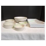 Vtg Hall Baking Dishes, (2) #921 & (2) #922 &