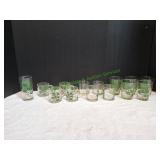 Vtg Holly Holiday Glasses