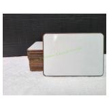 (15) Lakeshore Write-On Wipe-Off School Boards