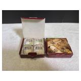 (2) Hamilton Crystal Napkin Rings, 4ct