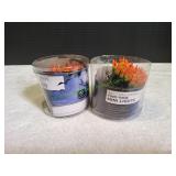 (2) 50ct Two -Tone Halloween Mini Lights