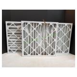 (3) Second Nature 20x20x4 Air Filters