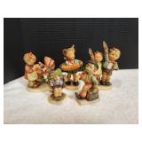 (5) Vtg Hummel Figurines