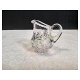 Vtg Crystal Creamer