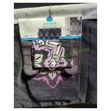 15pc Shower Curtain & Bath Mat Set