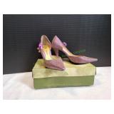 J Renee Gazelle Twilight Fabric Heel, Sz 9M