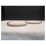(2) Homer Laughlin Plates