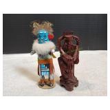 (2) Native American Kachina Dolls