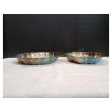 (2) Chippendale Silver-Plated Serving Dishes