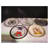(5) Decorative Plates