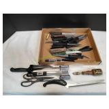 Steak Knifes, Scissors & More