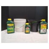 (2) Buckets w/ Weed B Gon & More