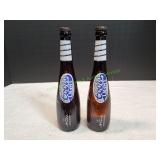 (2) Vtg Coors Light Baseball Bat Bottles