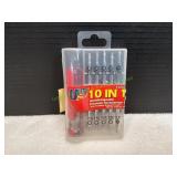 Ultra Steel 10 in 1 Interchangeable Screwdriver